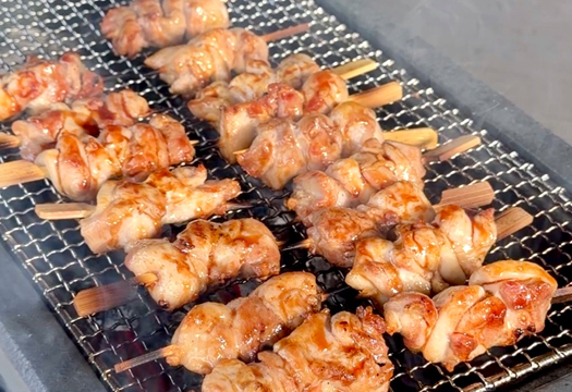 Yakitori kipspiesjes